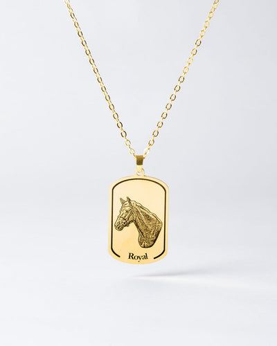 Dog Tag Halskette