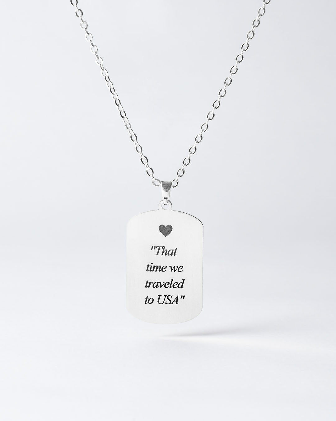 Dog Tag Halskette