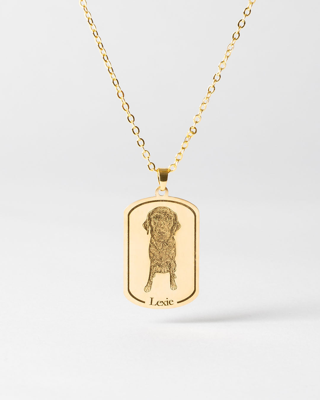 Dog Tag Halskette