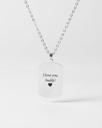 Dog Tag Halskette